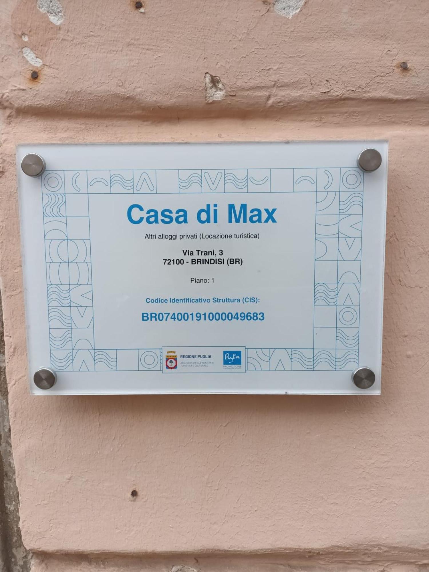 Casa Di Max Apartment Brindisi Ngoại thất bức ảnh